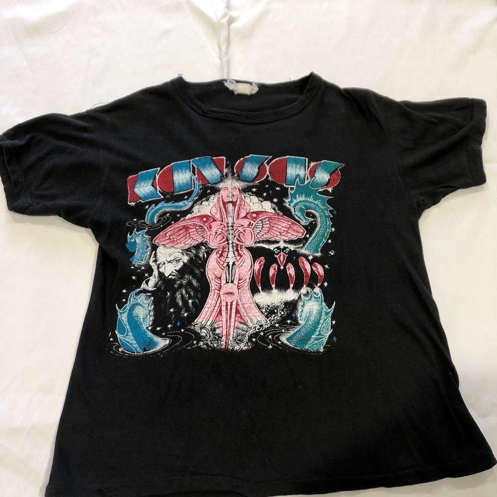 Authentic vintage Kansas ‘78 tour shirt